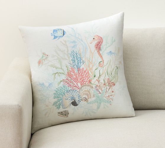 Ocean Printed Pillow Cover