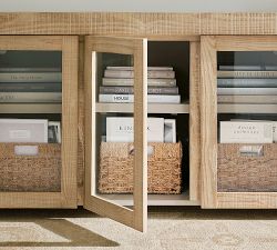 Rockport Glass Media Console (94")