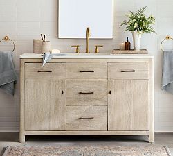 Aptos Single Wide Sink Vanity (52")