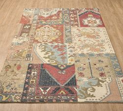 Ava Patchwork Wool Rug
