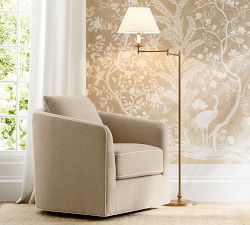 Hayden Metal Articulating Task Floor Lamp (53")