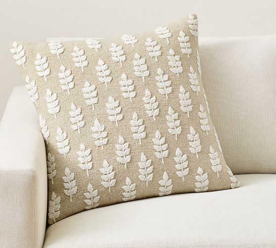 Kinney Embroidered Pillow Cover