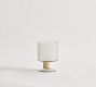 Marin Etched Glass Hurricane Candle Holder