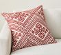 Fair Isle Embroidered Pillow Cover