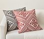Fair Isle Embroidered Pillow Cover
