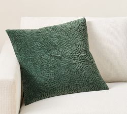 Follette Quilted Velvet Pillow Cover