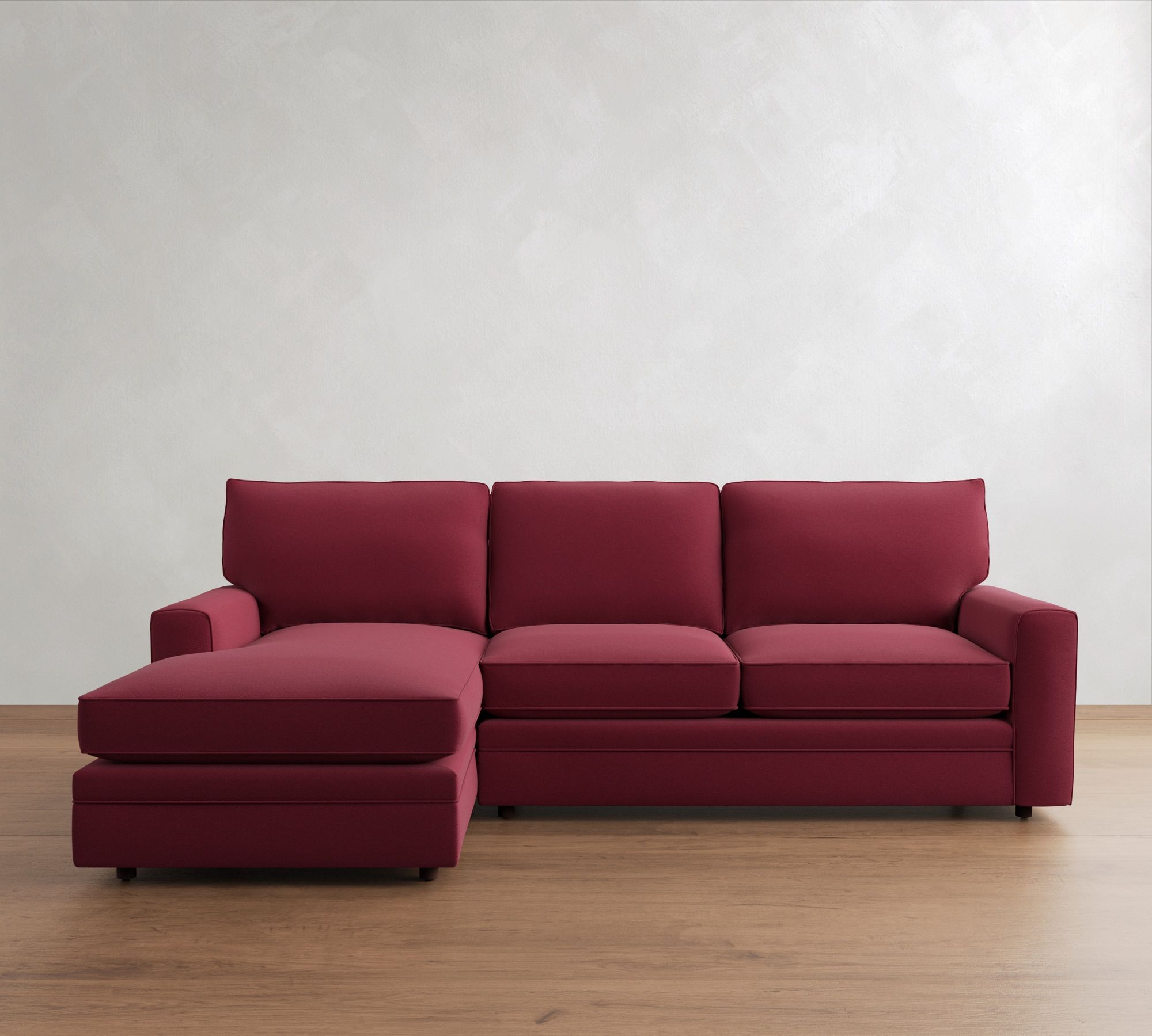 Pearce Square Arm Chaise Sectional (101"–141") - thumbnail 2
