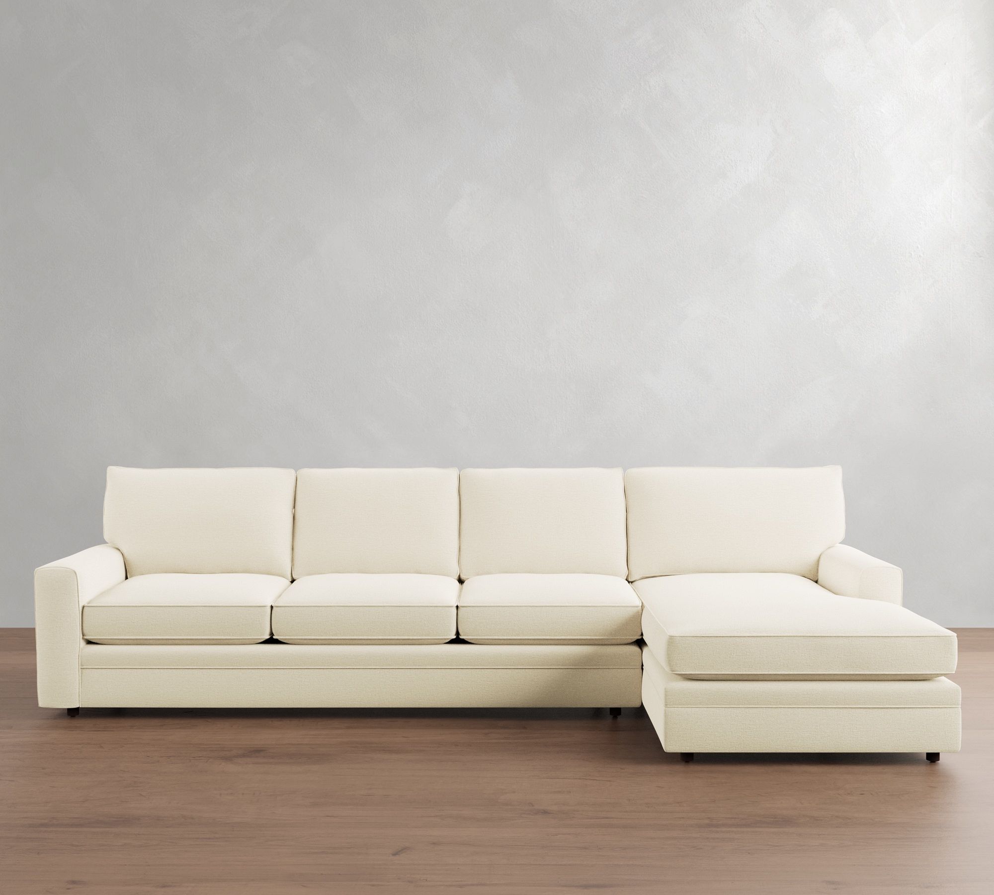 Pearce Square Arm Chaise Sectional (101"–141") - thumbnail 7