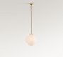 Anderson Opaline Globe Pendant (12"-15")