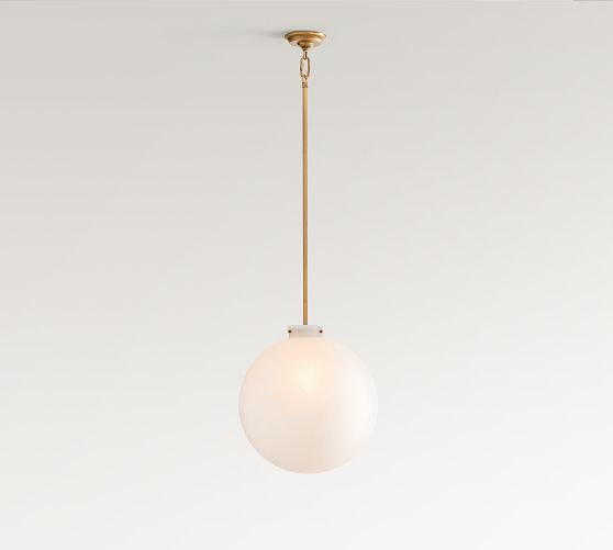 Anderson Opaline Globe Pendant (12"-15") by Pottery Barn