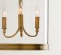 Belvedere Metal Round Indoor/Outdoor Lantern Pendant (13")