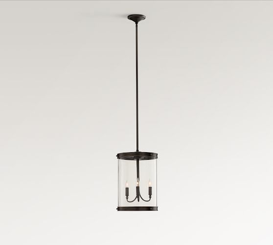 Belvedere Metal Round Indoor/Outdoor Lantern Pendant (13