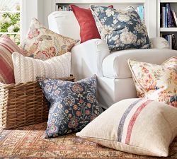Eddie Reversible Embroidered Pillow Cover
