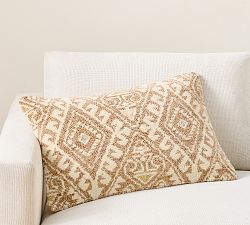 Lydia Handknotted Lumbar Pillow Cover