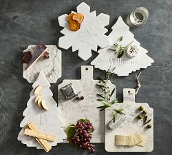 Marble Snowflake Cheese Board