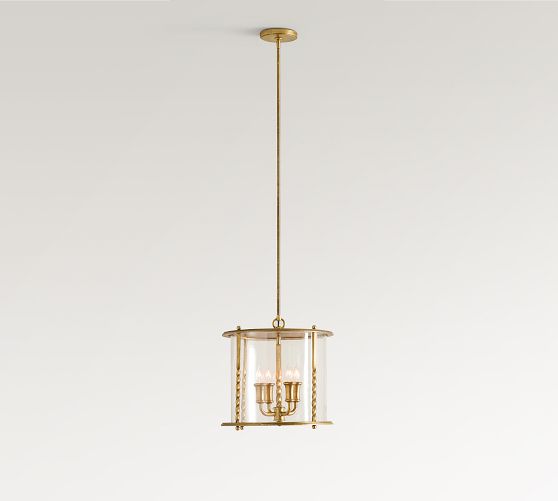 Valley Metal Round Indoor/Outdoor Lantern Pendant (16