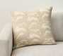 Embroidered Bird of Paradise Pillow Cover