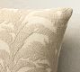 Embroidered Bird of Paradise Pillow Cover