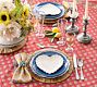 Heirloom Scalloped Heart Stoneware Appetizer Plates - Set of 4