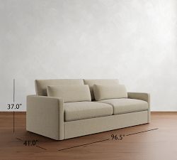 Westwood Slim Arm Deep Seat Sofa (60"&ndash;120")