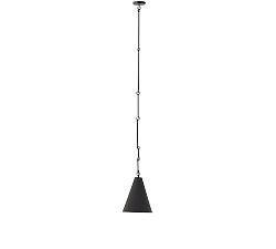 Open Box: Olive Metal Pendant, Small (12") - Matte Black