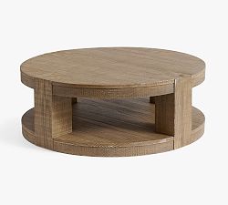 Open Box: Rockport Round Coffee Table (44" Dia) - Sierra