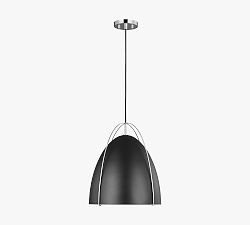 Open Box: Tate Metal Pendant (14") - Chrome