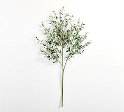 Open Box: Traditional Faux Olive Branch (54"H)