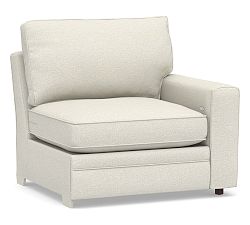 Open Box: Pearce Square Right Arm Recliner - Performance Boucle Oatmeal