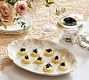 LoveShackFancy Neutral Floral Porcelain Serving Platter