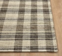 Archer Plaid Handwoven Wool Rug
