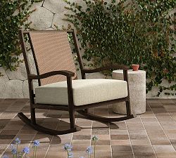 Bridger Teak Outdoor Rocking Chair