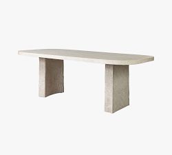 Caelis Concrete Outdoor Dining Table (86")