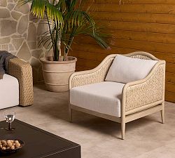 Carrington Teak Outdoor Lounge Chair