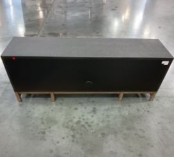Open Box: Harrow Media Console (72") - Black Raffia