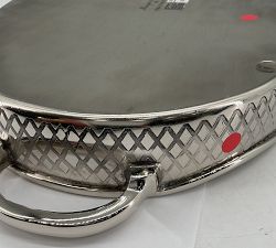 Open Box: Monique Lhuillier Trelliage Bar Tray - Nickel