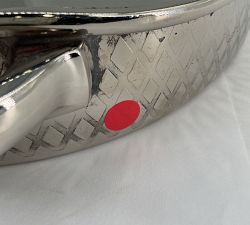 Open Box: Monique Lhuillier Trelliage Bar Tray - Silver
