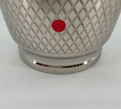 Open Box: Monique Lhuillier Trelliage Champagne Bucket - Nickel