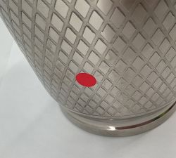 Open Box: Monique Lhuillier Trelliage Champagne Bucket - Nickel