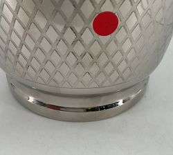 Open Box: Monique Lhuillier Trelliage Champagne Bucket - Silver