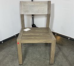 Open Box: Rockport Outdoor Dining Armchair Frame - Faux Wood Gray