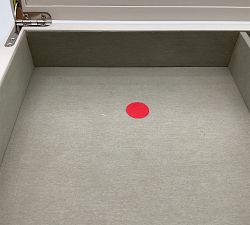 Open Box: Stella Jewelry Box, Large - Dutch White