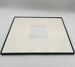 Open Box: Stowe Modern Metal Frame, 25"x25" (8"x10" Opening) - Black