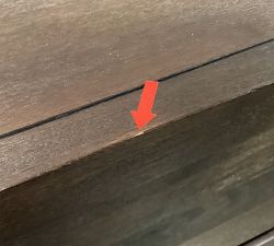 Open Box: Cayman 9 Drawer Dresser (62") - Coffee Bean