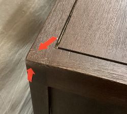 Open Box: Cayman 9 Drawer Dresser (62") - Coffee Bean