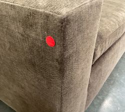 Open Box: Dream Square Arm Sofa (88"), 2X2 - Performance Casual Chenille Espresso