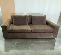 Open Box: Dream Square Arm Sofa (88"), 2X2 - Performance Casual Chenille Espresso