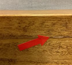 Open Box: Farmhouse Ledge (9"L X 72"W) - Aged Oak