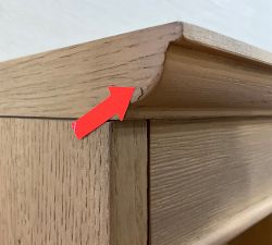Open Box: Hartford Storage Shelf Hutch (34"W) - Warm Sand