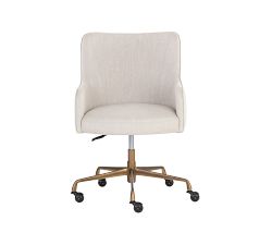 Iggy Upholstered Swivel Desk Chair